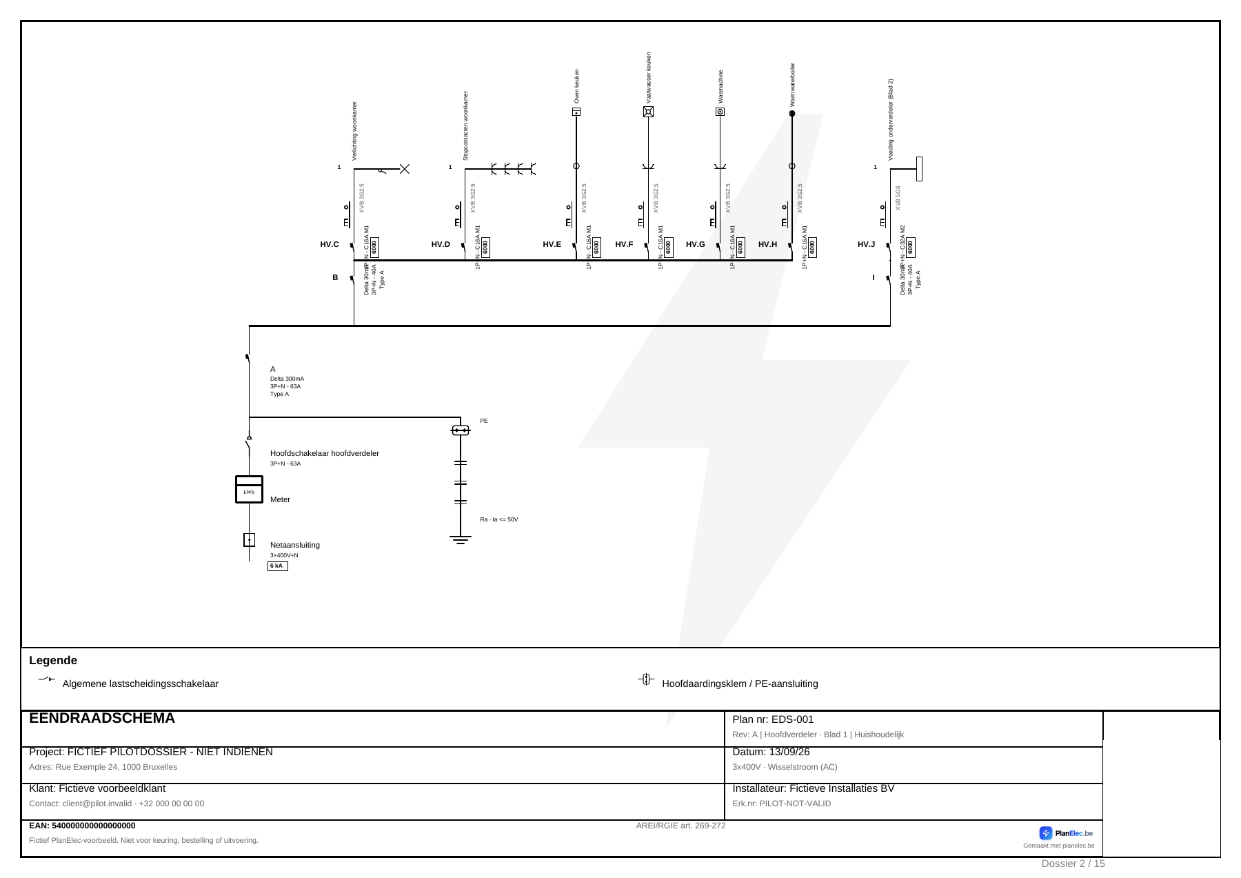 Eendraadschema